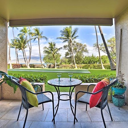 Ocean-View Kihei Condo With Lanai Steps To Beach! Εξωτερικό φωτογραφία