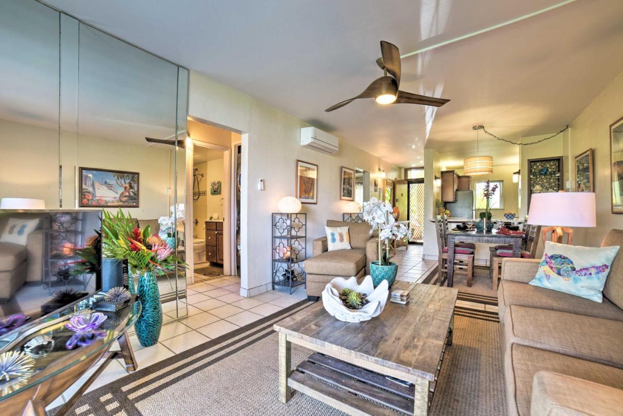 Ocean-View Kihei Condo With Lanai Steps To Beach! Εξωτερικό φωτογραφία