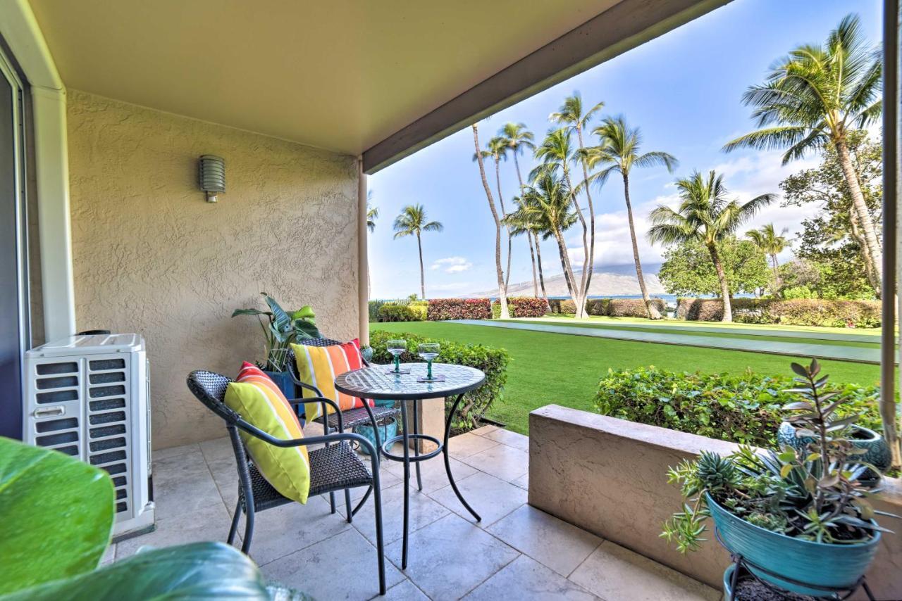 Ocean-View Kihei Condo With Lanai Steps To Beach! Εξωτερικό φωτογραφία